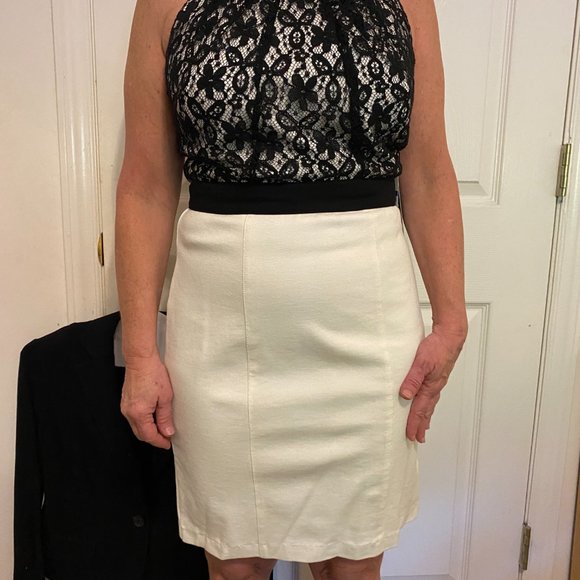 XOXO, size Juniors 9/10. black and cream - Picture 3 of 6